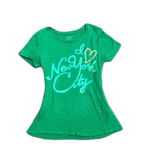 Old Navy green graphic t-shirt New York City heart
